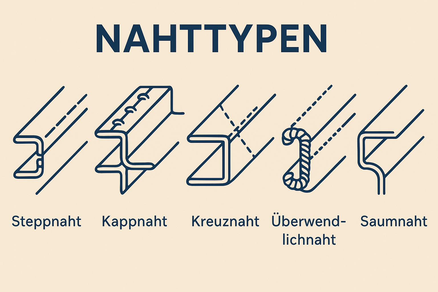 Nahttypen